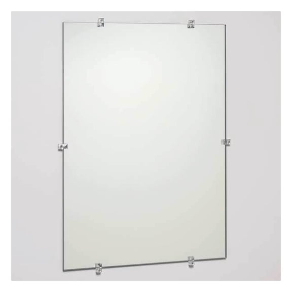 See All Industries 18 in "H x 12 in "W, Frameless Mirror, Glass G1218G