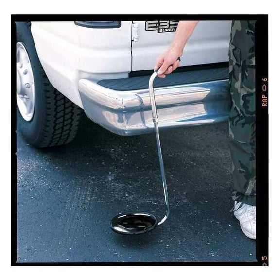 See All Industries Inspection Mirror,8 dia.,Acrylic/Chrome SUC-PLX8C