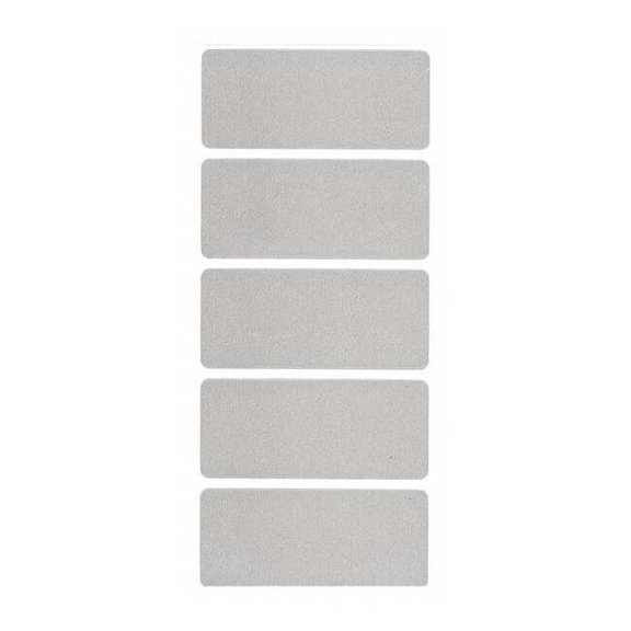 See All Industries Labl,Alum,1 3/8in H,3 1/8in W,Slvr,PK100 LAB-S14