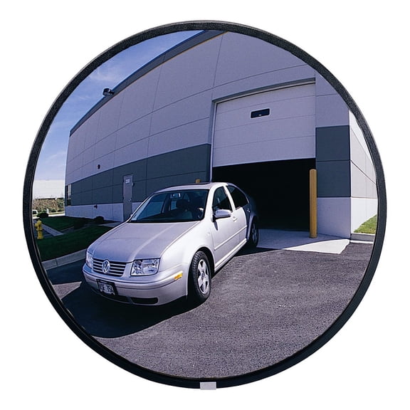 See All PLXO26 Circular Acrylic Heavy Duty Outdoor Convex Security Mirror, 26" Diameter (Pack of 1)