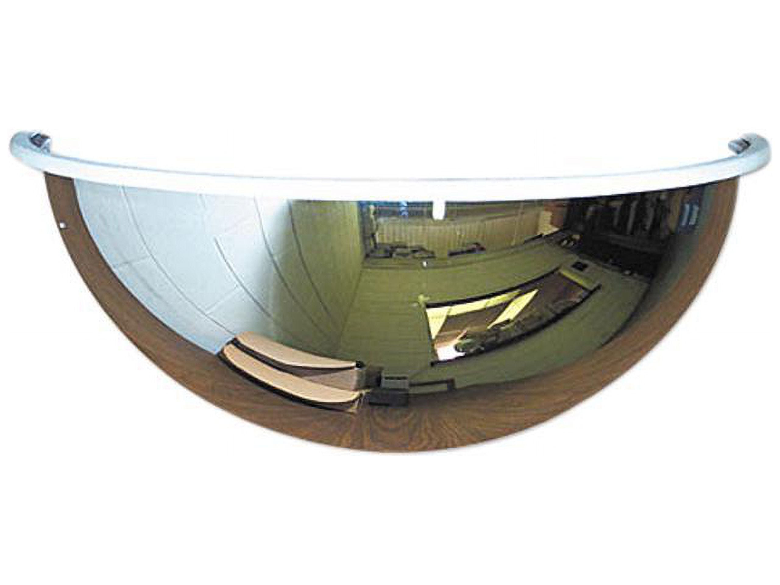See All PV18180 HalfDome Convex Security Mirror, 18" dia.
