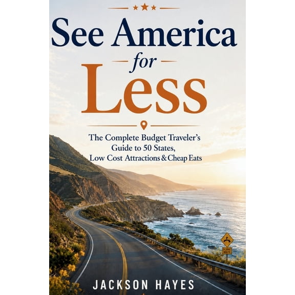 See America for Less: The Complete Budget Traveler's Guide to 50 States, Low cost Attractions & Cheap Eats, (Paperback)