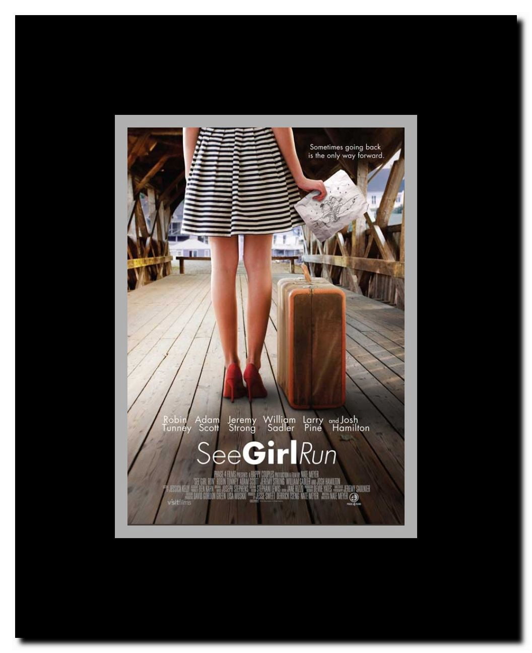 See Girl Run Framed Movie Poster