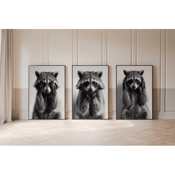 See Hear Speak No Evil Animal Cute