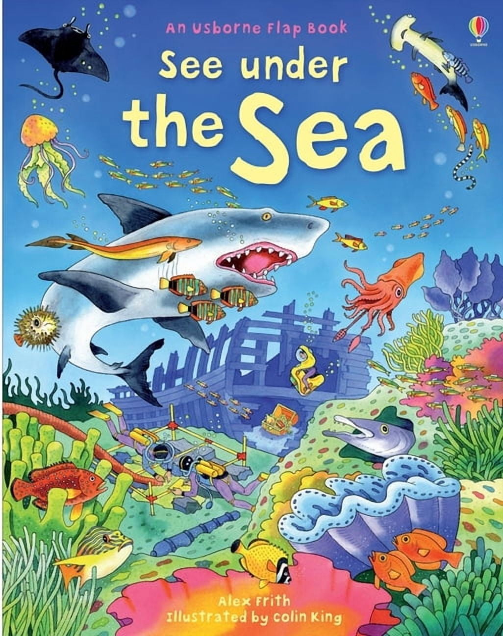 See Inside See Under the Sea, Book 6, (Board Book)