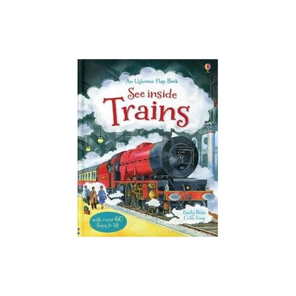 Pre-Owned See Inside Trains (Usborne Flap Book), 9780794530884, 0794530885, Paperback,