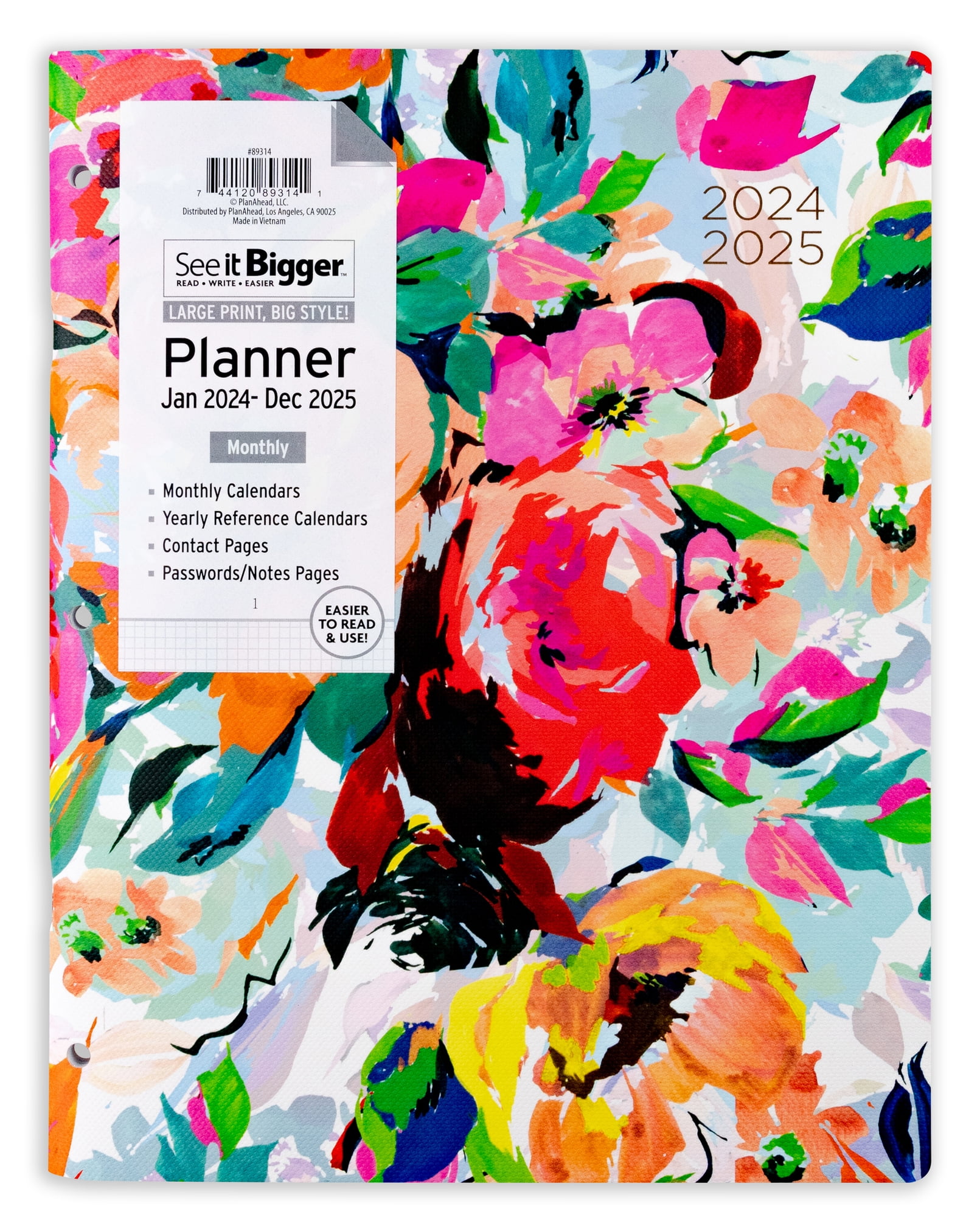 See It Bigger Monthly Planner