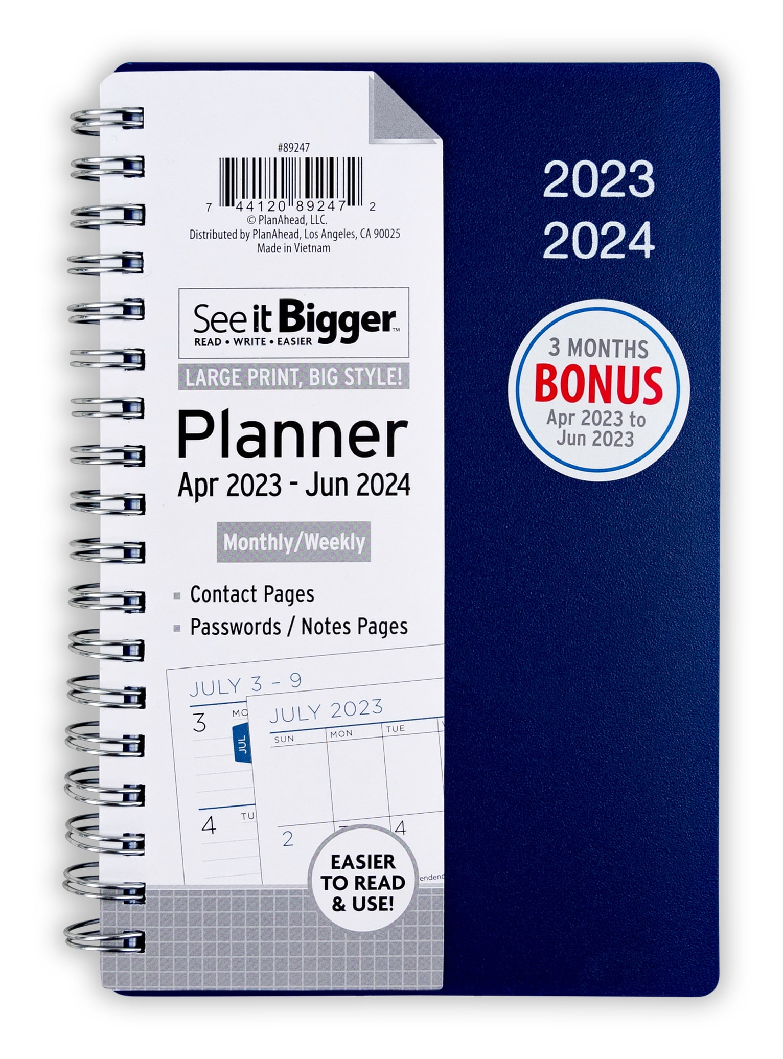 See It Bigger Monthly Planner - swezqeu
