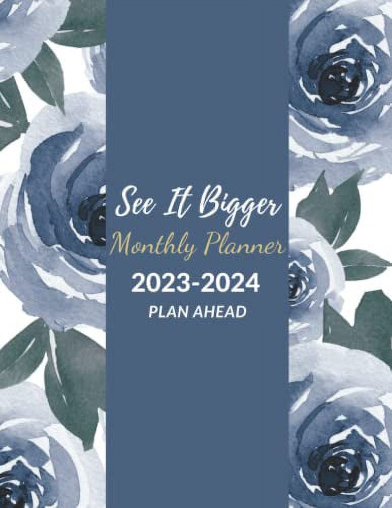 See It Bigger Planner 20232024 Monthly Plan Ahead 2 Year Calendar