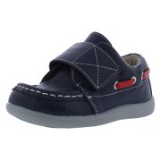 See Kai Run Milton Leather Infant/Toddler Shoes Size 5, Color Navy