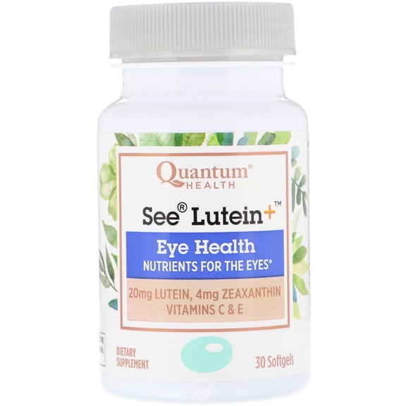 See Lutein + Quantum 30 Softgel, Pack of 2