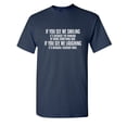 thumbnail image 1 of See Me Smiling Because Thinking Something Bad If You See Laughing I Already Have Sarcastic Humor Graphic Novelty Funny Youth T Shirt, 1 of 1