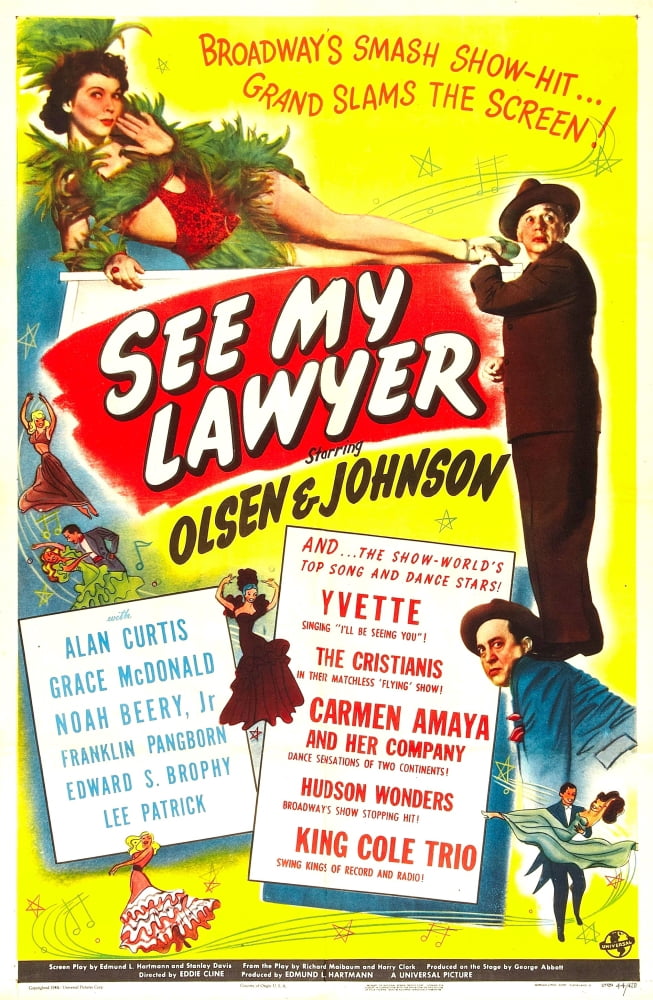 See My Lawyer U Canvas Art - (11 x 17)