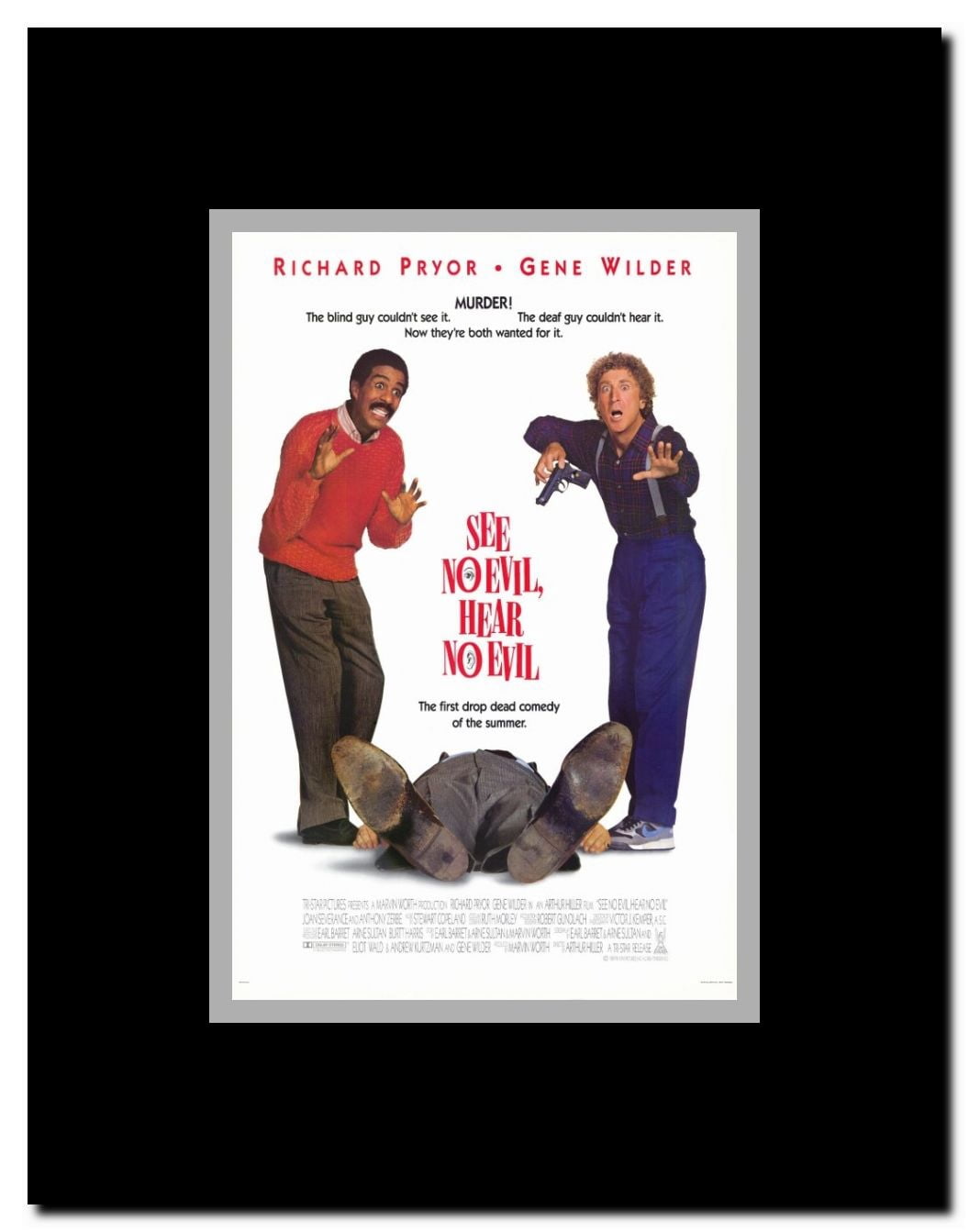 See No Evil Hear No Evil Framed Movie Poster