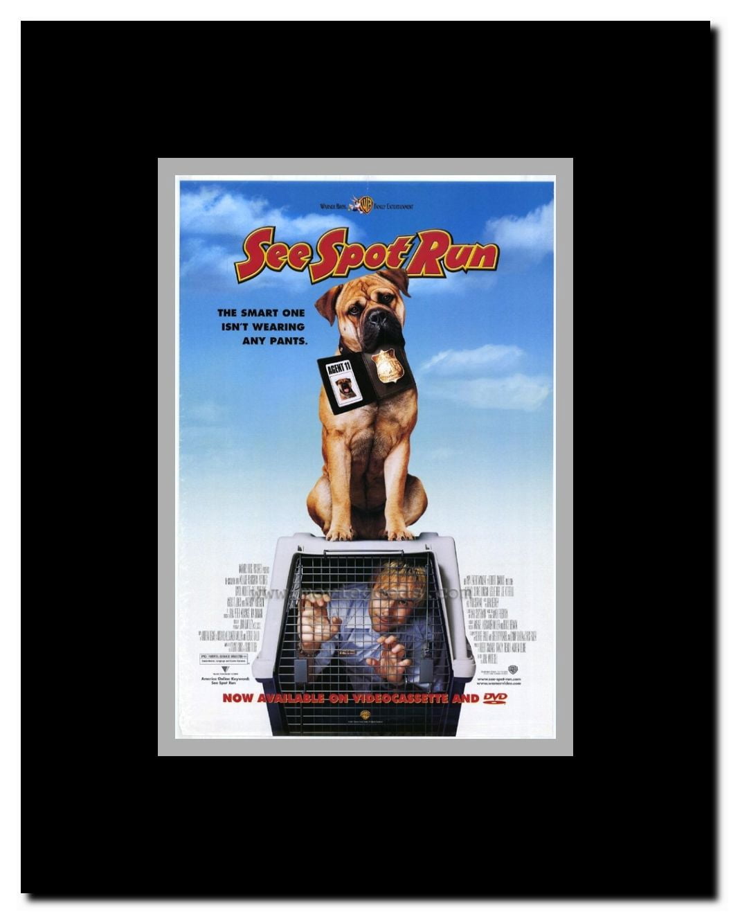 See Spot Run Framed Movie Poster