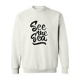 thumbnail image 1 of See The Sea  Sweatshirt Women -Image by Shutterstock, Female XX-Large, 1 of 4