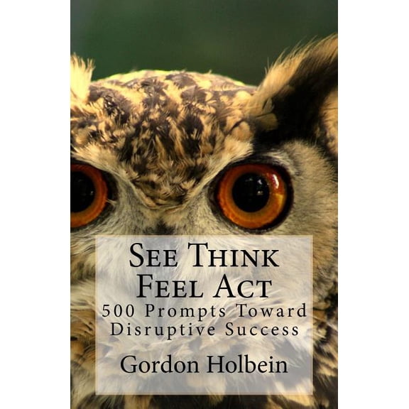See Think Feel Act: 500 Prompts Toward Disruptive Success (Paperback)