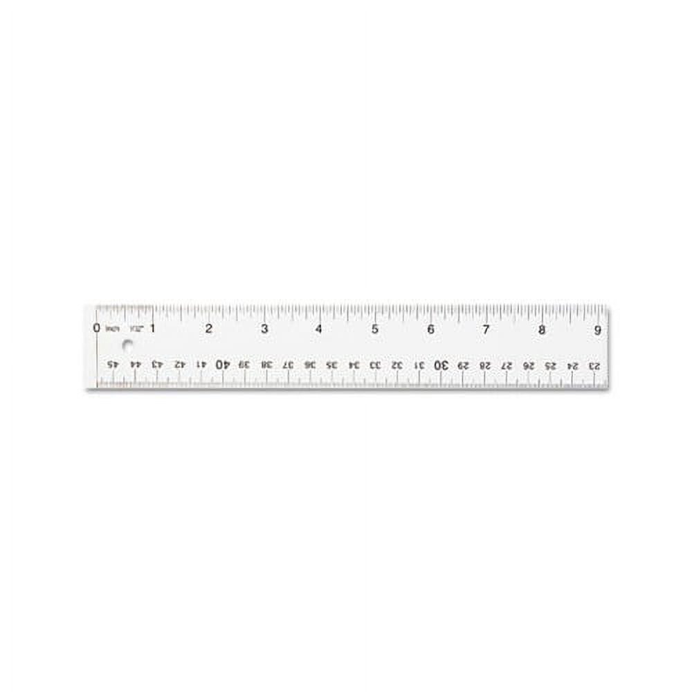 45cm/60cm T Square Ruler Scale Ruler Engineer Architect Drafting Tools -  Clear, 45cm 
