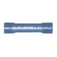 thumbnail image 1 of See-Through Nylon Insulated Butt Connector Solderless Wire Terminal 16-14 Gauge (Blue) - 100 Pack, 1 of 1