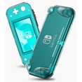 thumbnail image 1 of See-Thru Smoke Flexible TPU Rubber Case Protective Cover Grip Skin Compatible with Nintendo Switch Lite Console, 1 of 5