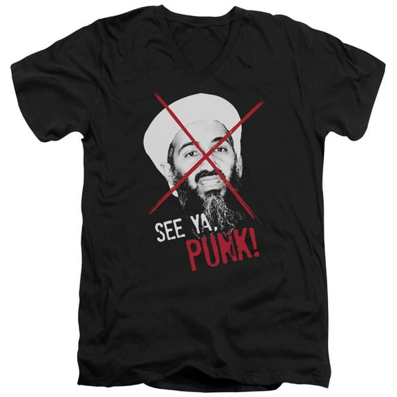 - See Ya, Punk - Slim Fit V Neck Shirt - Small