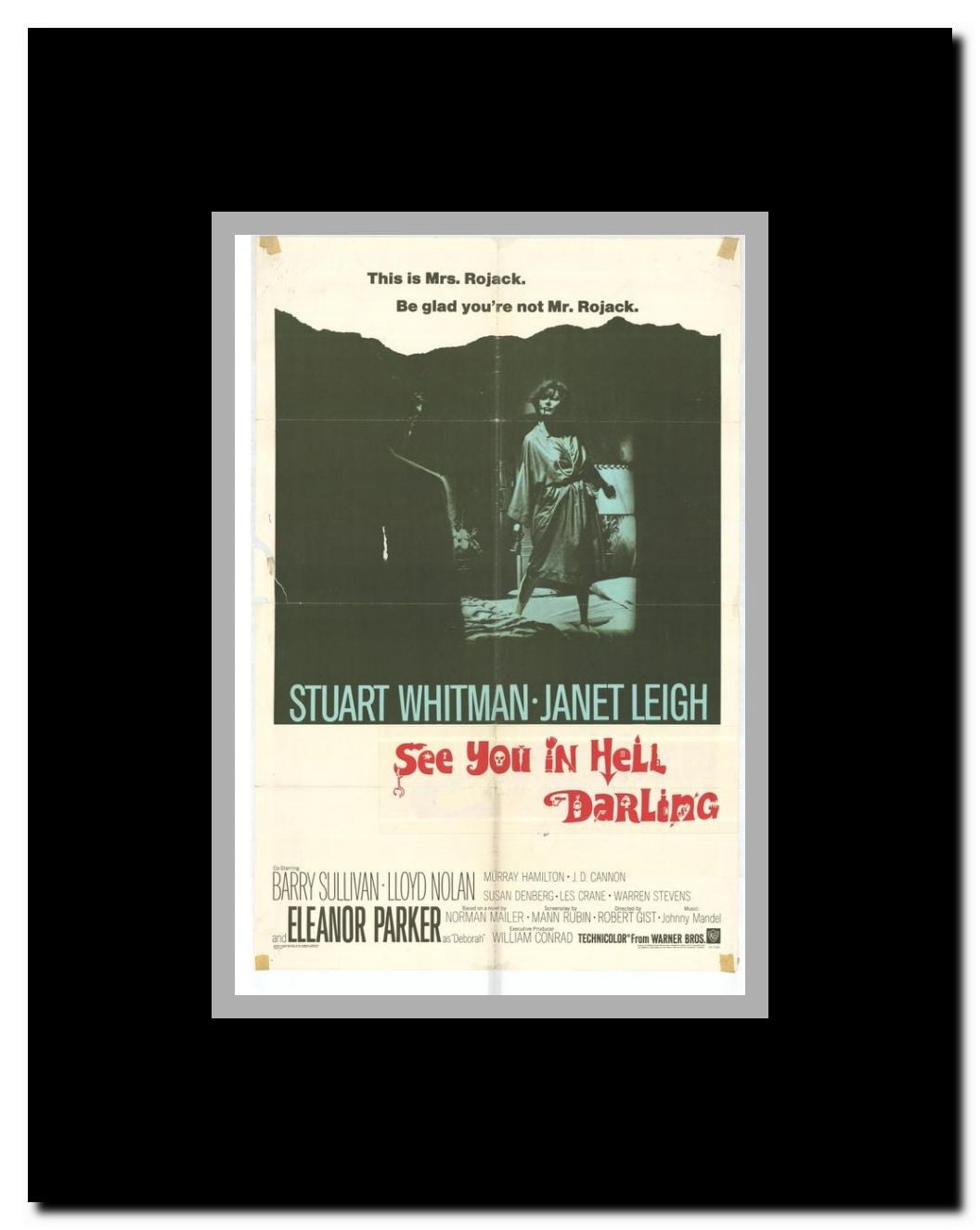 See You In Hell Darling Framed Movie Poster