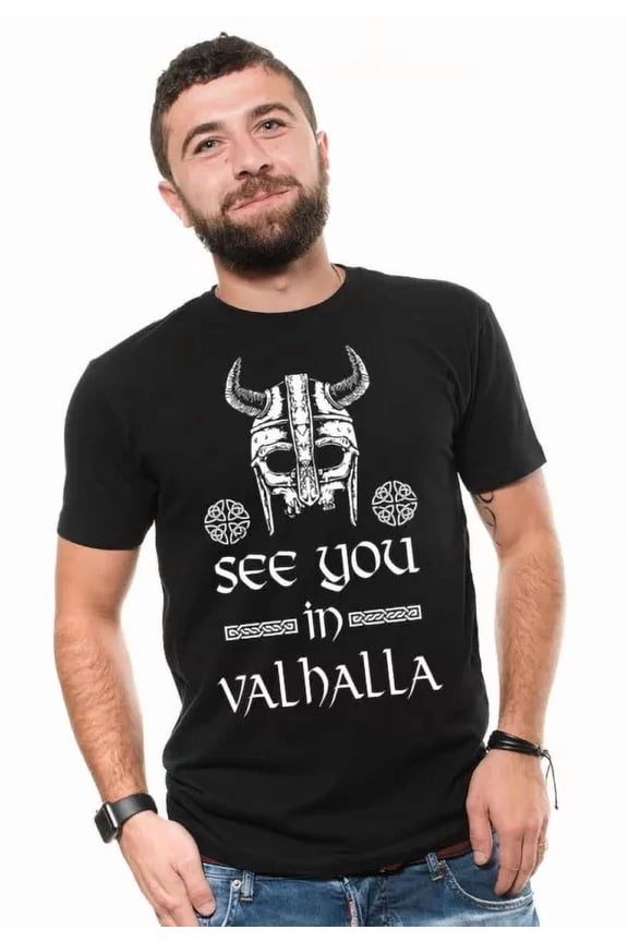 See You In Valhalla Ragnar Lothbrok Vikings Viking Shirt, Unisex T-Shirt