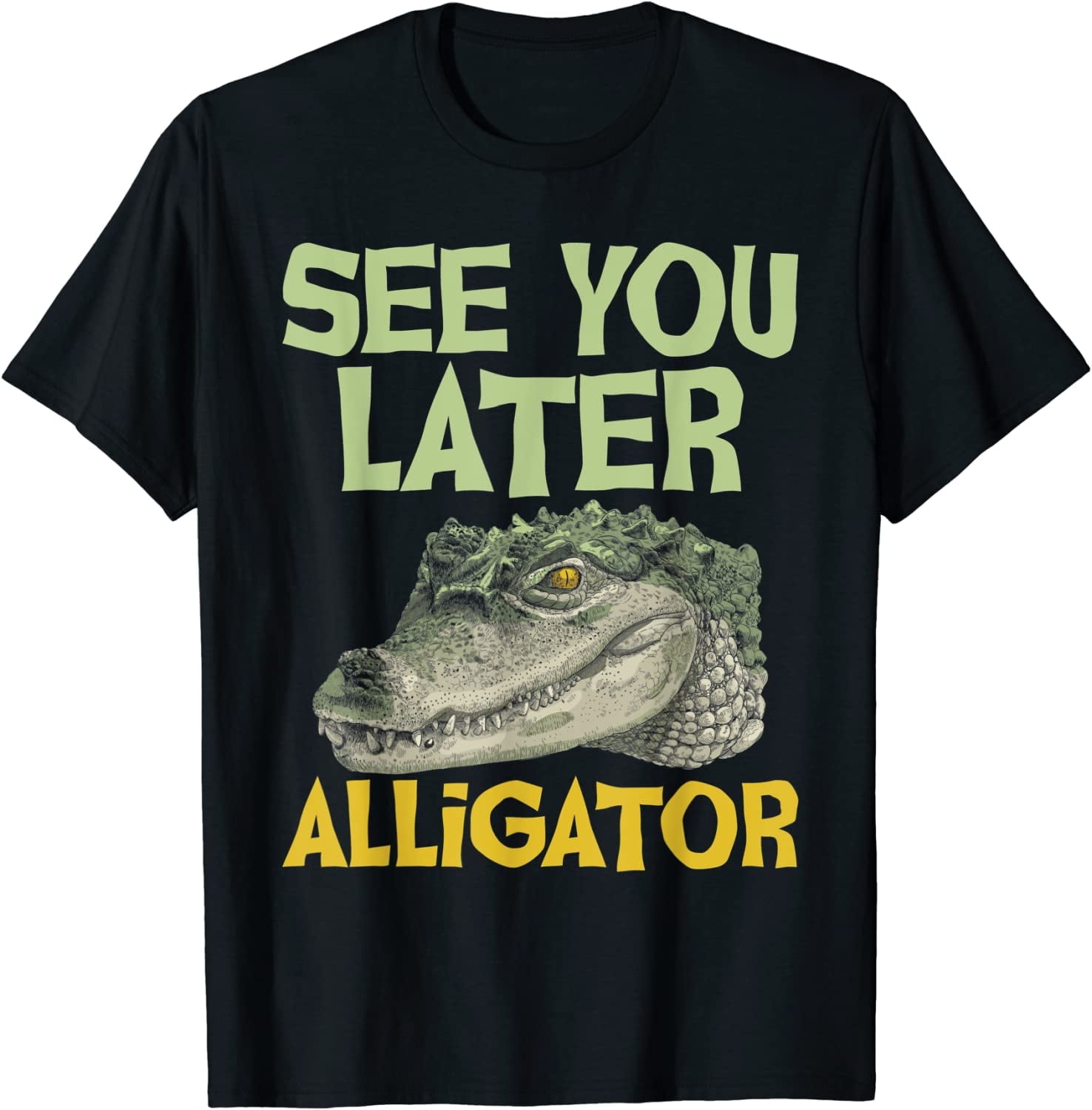 See You Later Alligator Gator Crocodile Zoo Animal Lover TShirt