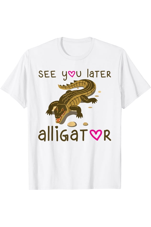 See You Later Alligator Shirt Kids Florida Gator Crocodile T-Shirt, Unisex T-Shirt