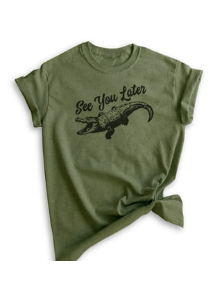 Men’s Vintage Louisiana Yard Dog Alligator Graphic Short Sleeve T-Shirt 2XL