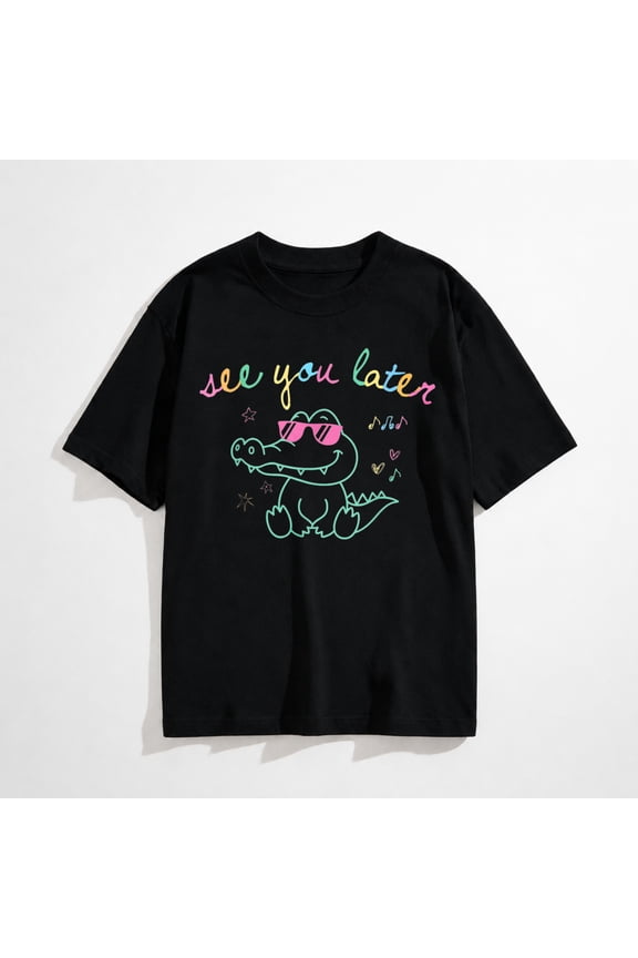 See You Later Teacher Summer Alligator Last Day Of School T-Shirt
