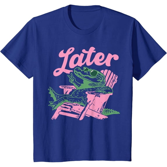 See You Later Teacher Summer Alligator Last Day Of School T-Shirt