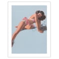thumbnail image 1 of See You Soon - Glamour Girl Model Jewel Flowers - Famous Brown & Bigelow - Vintage Pin Up Girl Print by Rolf Armstrong c.1940s - Bamboo Fine Art 290gsm Paper (Unframed) 17x22in, 1 of 4