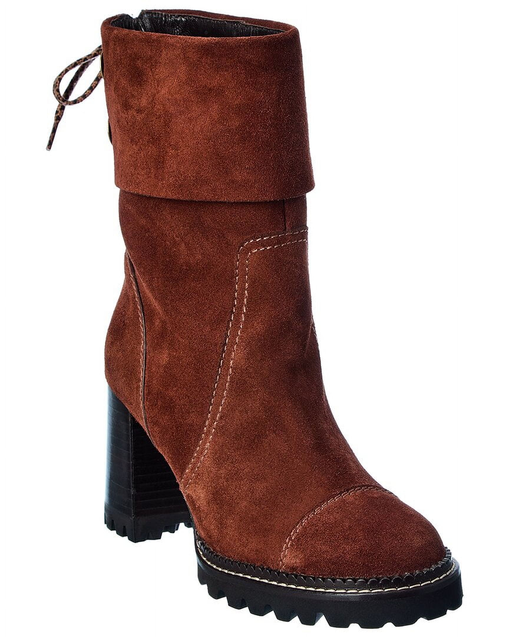 See by chloe suede bootie deals