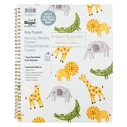 See it Bigger Monthly Weekly Parent Planner Large (9" x 11") Animals 12 Month Undated