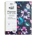 thumbnail image 1 of See it Bigger Monthly Weekly Planner Large (9.25″ x 11″) Blue Floral, 15 month, Apr 2025-Jun 2026, 1 of 8