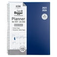 thumbnail image 1 of See it Bigger Monthly Weekly Planner Large (9.25″ x 11″) Blue Solid, 15 month, Apr 2025-Jun 2026, 1 of 8