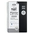 thumbnail image 1 of See it Bigger Monthly Weekly Planner Medium (6″ x 8.5″) Black, 15 month, Apr 2025-Jun 2026, 1 of 8