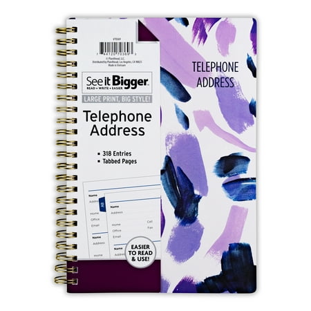See It Bigger Telephone and Address Book