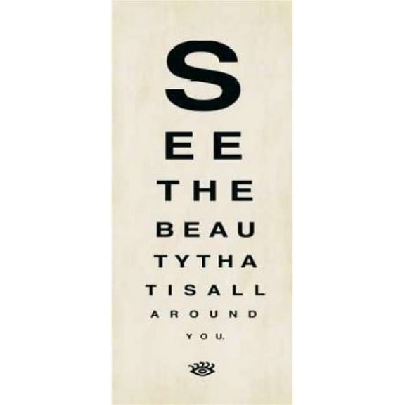 See the Beauty Poster Print by Stephanie Marrott