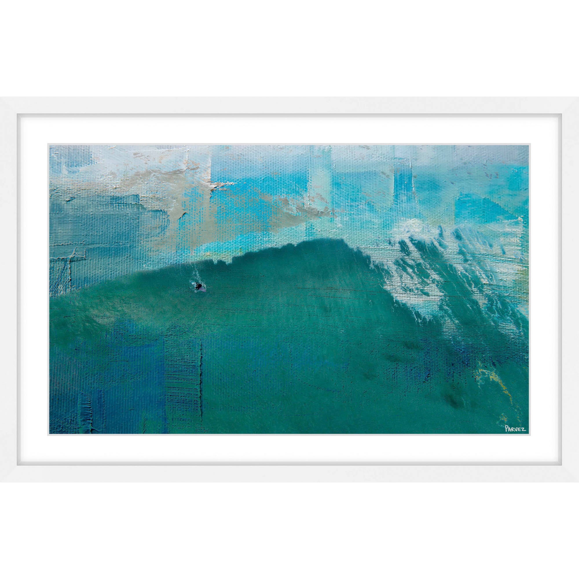 "See the Sea" Framed Painting Print