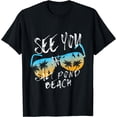 thumbnail image 1 of See you in Salt Pond Beach sunglasses vintage Kaua'i surfer T-Shirt Black Medium, 1 of 4