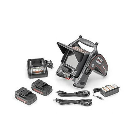 SeeSnake CS6x VERSA Digital Recording Monitor with Wi-Fi Connectivity, Batteries & Battery Charger