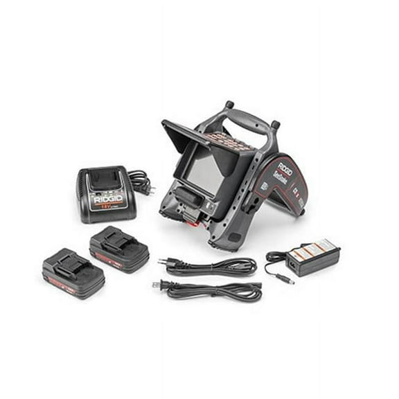 SeeSnake CS6x VERSA Digital Recording Monitor with Wi-Fi Connectivity, Batteries & Battery Charger