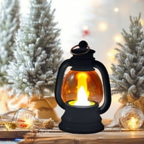 Seebayas Vintage LED Candle Lantern, Mini Hanging & Tabletop Decor for Wedding, Christmas, Halloween, Birthday Party, Camping, Rustic Table Centerpiece