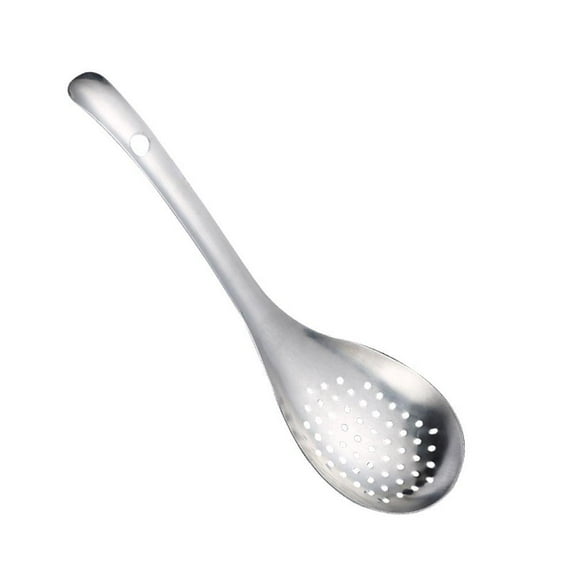 Seebee Cooking Skimmer Slotted Spoon, Heavy Duty Mesh Stainl Stl Colander Spoon Ladle Strainer for Non-Sti Cooking Frying, nce Pasta Scoop Strainer Spoon