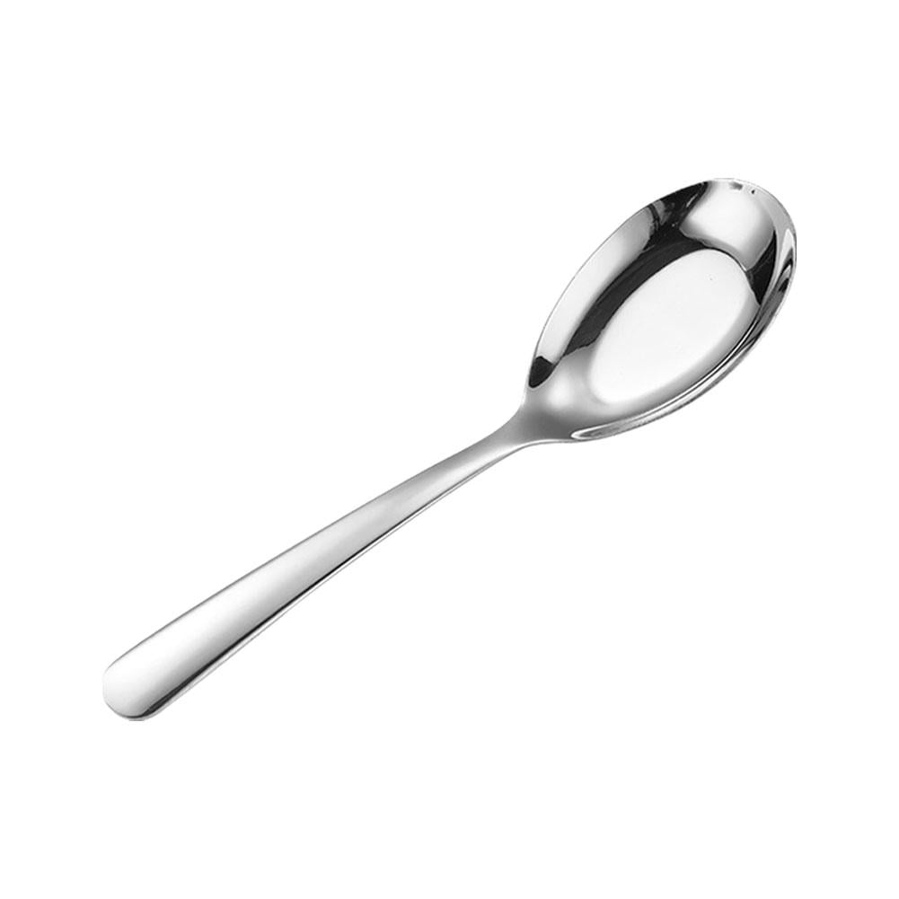 Seebee Stainl Stl Chinese Style Spoon Flat Bottom Spoon Lot K4 ...