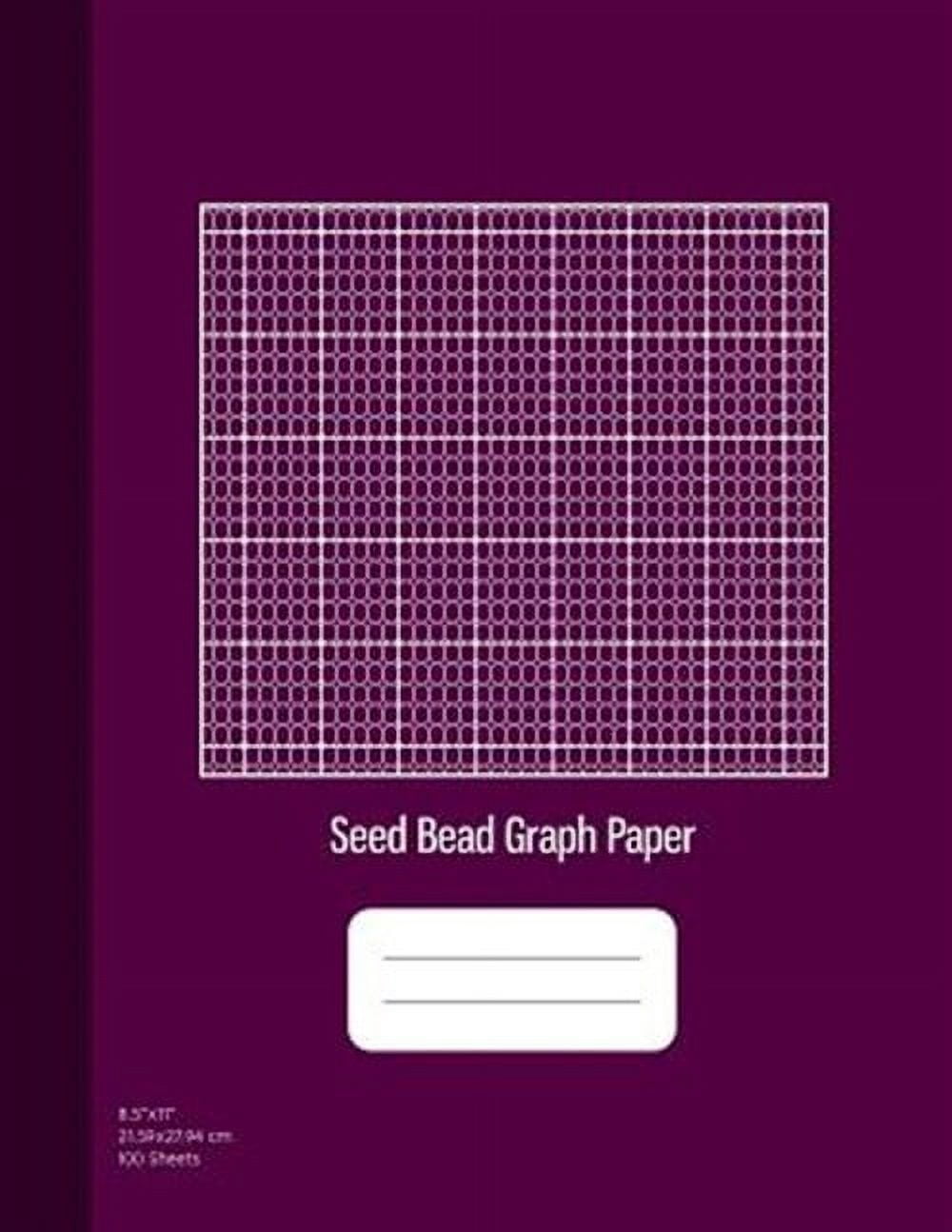 Beading Graph Paper: Seed Bead Graph Paper: Beadwork Paper, Seed ...