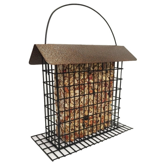 Seed Cake Feeder for Large Seed Cakes | Holds 1 Large 2 lb Seed Cake for Wild Birds