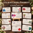 thumbnail image 1 of Seed Calendar 2027 – Seed Calendar That Grows, 2027 Seed Calendar Plantable, Wildflower Seed Paper Monthly Planner, Eco-Friendly Desk Decor & Garden Gift, 1 of 9